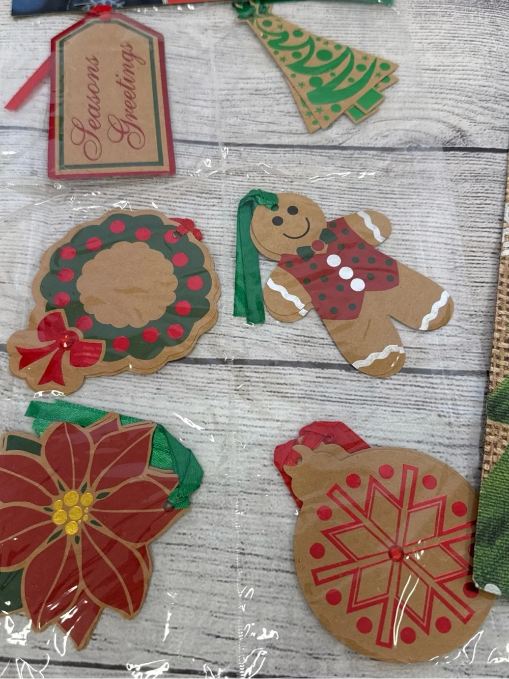 Christmas Gift Tags & Gift Bag Bundle 2 Piece
